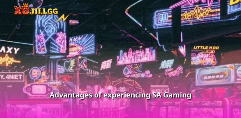 Advantages of experiencing SA Gaming